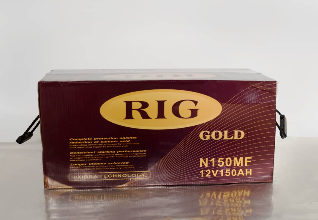 RIG Gold SMF Solar Battery